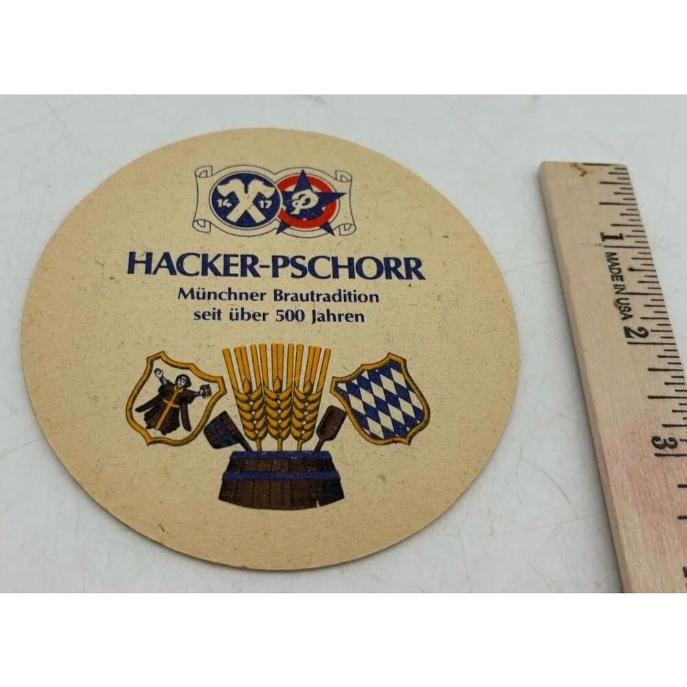 Hacker Pschorr Nostalgie Beer Coaster Nr 1 Mai Bock 1921 German Breweriana